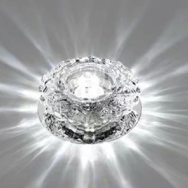 Spotlight Led Crystal Downlight For Aisle Entrance Hall Ceiling Light Fixture