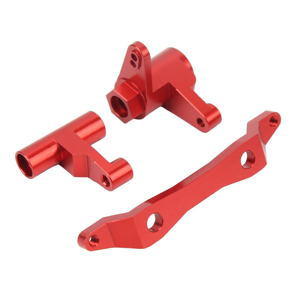 Aluminum Steering Assembly High Strength Lightweight Replacement Steering Set for Redcat Racing