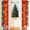 2pcs Christmas & Chinese New Year Calligraphy Photo Booth Traditional Door Coupl #4786
