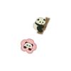 Panda Flower Panda Brooch Bear Animal Badge Funny Acrylic Panda Pin  Backpack Decor