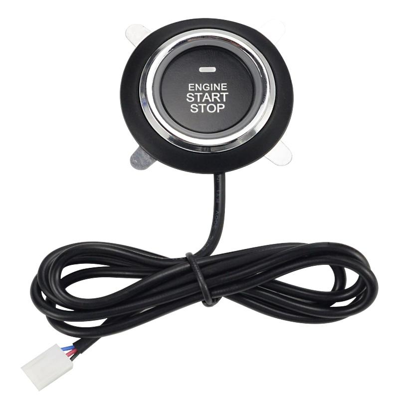 Интеллектуальная автомобильная сигнализация, дистанционное управление, автозапуск, комплект зажигания, кнопка запуска двигателя, остановка без ключа, центральный замок, приложение BT