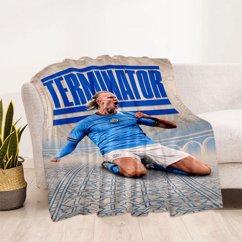 Haaland 257 Blanket Warmthful Decor Great for Bedding Office Chair Livingroom for All Occasions Modern Style Gift for Travel Home Birthdays