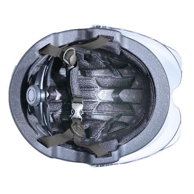 Велошлем Kawasumi Seisakusho с щитком Черный H-103BK