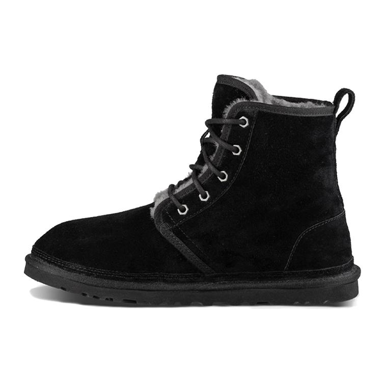 UGG Снежные ботинки Harkley с флисовой подкладкой Черные 1016472-BLK