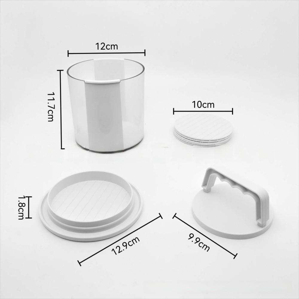 Layered Burger Patty Maker Reusable Burger Press Mold New Meat Patty Shaper Homemade Meals