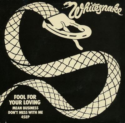 7-дюймовая пластинка WHITESNAKE - Fool For Your Loving BP352 UNITED ARTISTS 1980 UK Металл Б/У