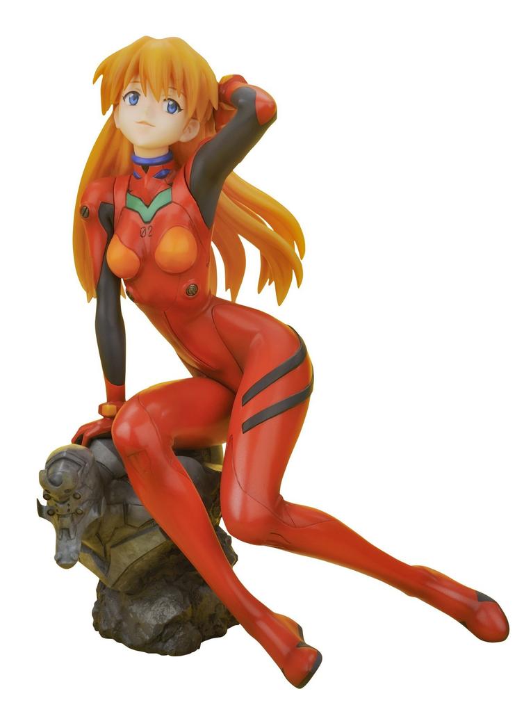 Kotobukiya Evangelion New Theatrical Version Shikinami Asuka Langley Plug Suit Scale PVC Painted Finished Product Ver. 1/6