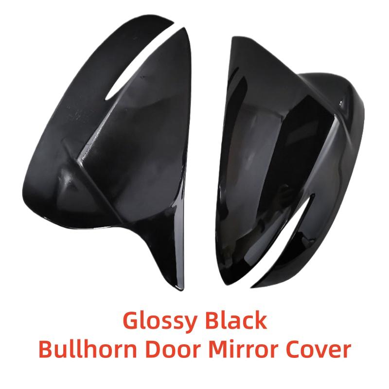 Bullhorn Door Mirror Cover For Mazda CX4 2017 2018 Exterior Scratch Protective Car Decoration Stickers