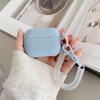 Silicone Case For AirPods 4 3 2 1 Pro2 Cover Bluetooth Earphone Protective Cases For Airpods Pro 2 2nd With Elastic Hand Rope