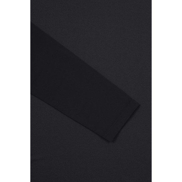Kolon SporTS Женская S Рукав Гибридный Длинный Рукав Круглый Футболка jkTbm25282blk