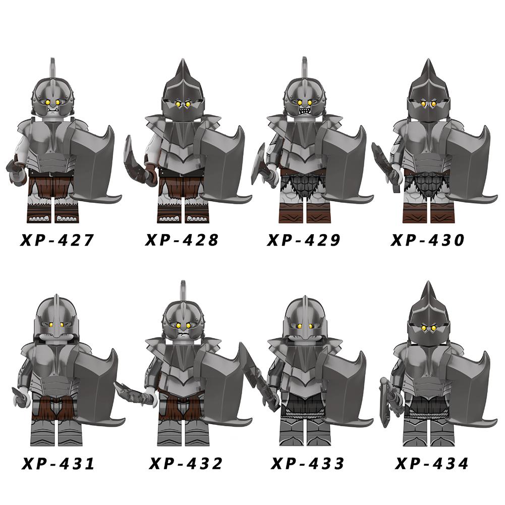 Building Block Minifigure Toy The Lord of the Rings Orcs Plastic Building Block Doll