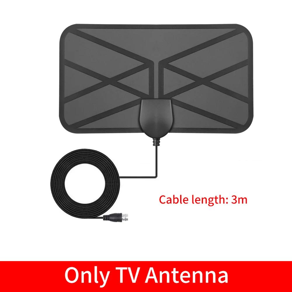 Портативная HD ТВ-антенна - Усиленная цифровая антенна 30 дБи с DVB (Внутри снаружи)
