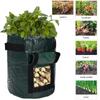 Мешок для посадки картофеля из полиэтилена Домашний сад Мешок для посадки томатов Овощной мешок для выращивания растений Кашпо Садовые овощи Полевой горшок для растений