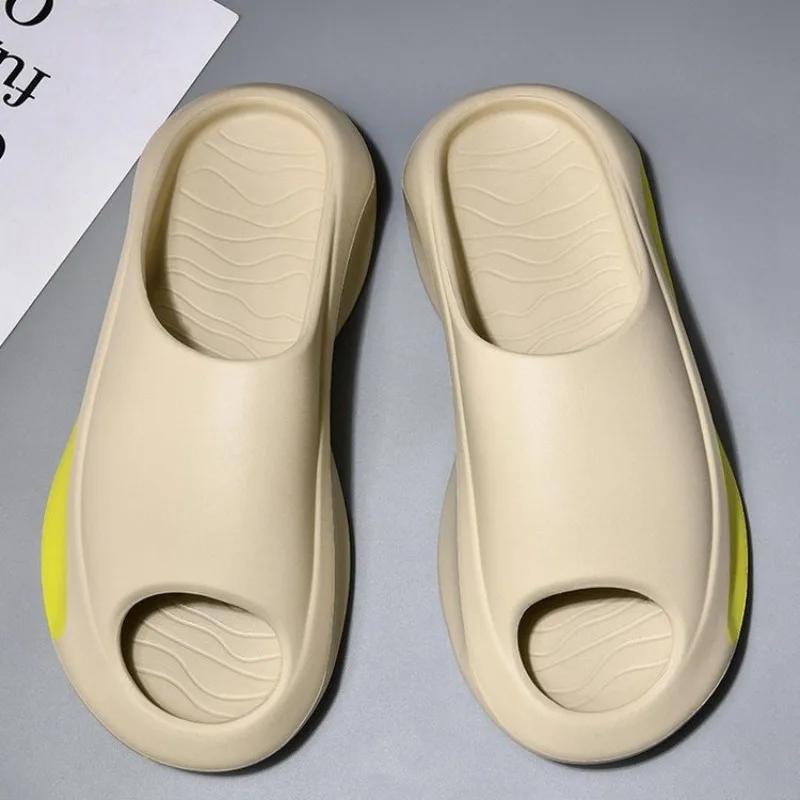 Распродажа модной мужской обуви 2024 года, горячая распродажа, мужские тапочки, летние повседневные тапочки, мужские полые легкие туфли с открытым носком из ЭВА, большие размеры, мужская обувь