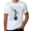 Statue of Justice, Old Bailey, London T-Shirt Cotton T Shirt Pack Man T Shirts for Men Casual Man T Shirts Cotton T-Shirt