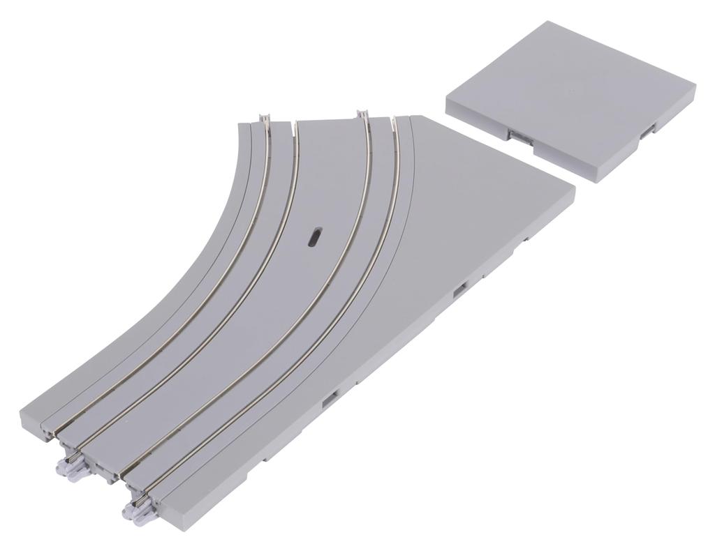 KATO N-образная колея Unitram E, криволинейная колея, пересечение, левое. Поставки моделей железных дорог 40-103-E