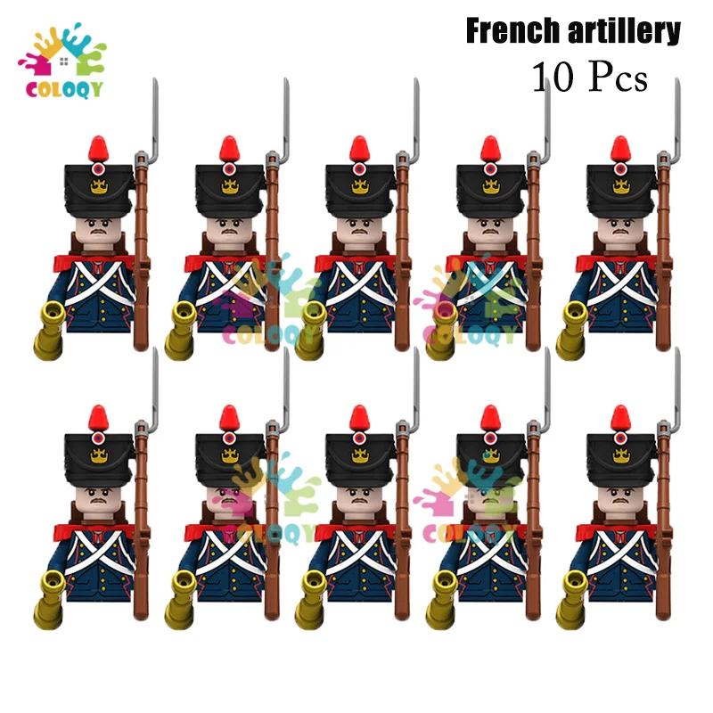 Kids Toys 22Pcs/10Pcs Napoleonic Wars Military Soldier Building Blocks Imperial Navy Figures Toys For Kids Birthday Gifts