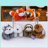 Cow Cute Cartoon Duck Frog Fox Rabbit Crouching Plush Toy For Children Gift
