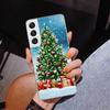 Merry Christmas Tree Snow Phone Case For Samsung Galaxy S24 S25 Edge S26 Ultra S23 S22 S21 Plus S20 FE + Personalized Print Cove