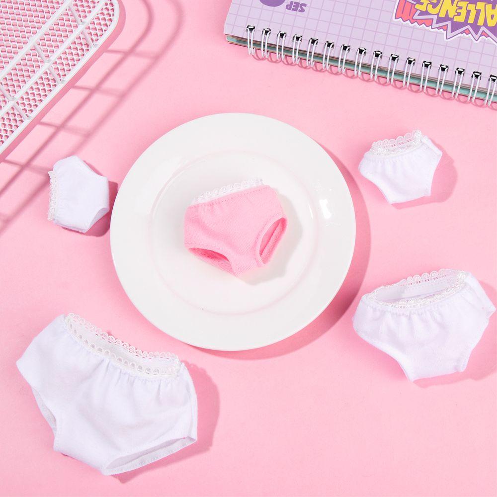 Материалы DIY Кукольный домик Украшения Игрушки Аксессуары Кукольные трусики Мини-одежда Трусики для кукол