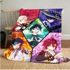 Genshin Heroes  Blanket Soft And Portable All Season Home Bed Sofa Blanket Office Travel Nap Break Warm Blanket