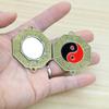 Chinese Fengshui Mirror 5Cm Small Bagua Mirror Metal Retro Yinyang Crafts Ornaments Home Wall Decoration Pendant Can Hang