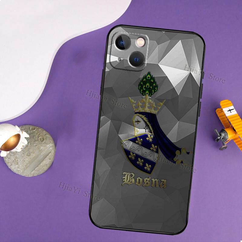 Босния и Герцеговина Чехол-сердце для iPhone 14 13 Pro X XS Max XR 7 8 Plus Чехол для iPhone 14 12 Mini 11 Pro Max SE 2020