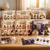 Gnome Handmade Bead Art Set Vibrant Tube Beads Animal Beaded Ornament  School Project
