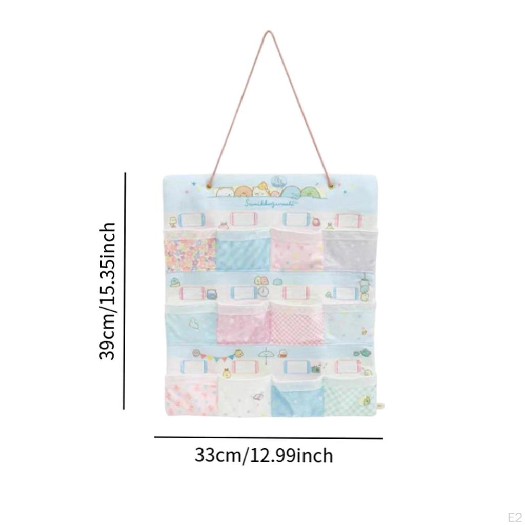 Подвесной держатель для сумок, полка с несколькими карманами, многофункциональный милый декор для комнаты