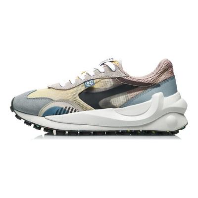 Кроссовки Li Ning Fang Yuan Eternal женские кроссовки желтые синие серые AGCR034-4