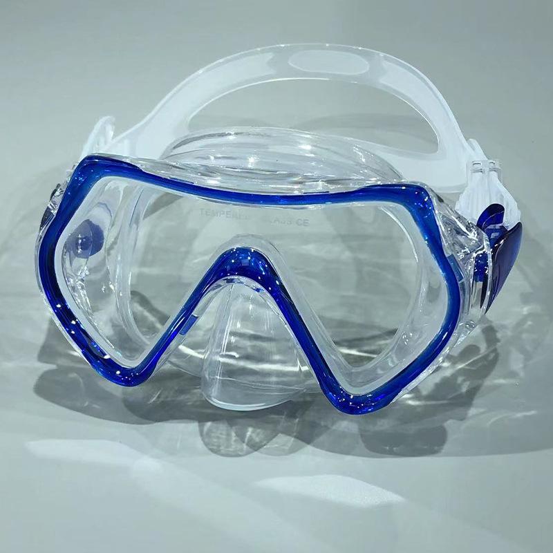 Children's Silicone/Tempered Glass Diving Mask