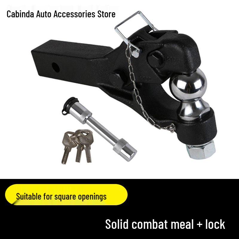 Совместимо с буксировочными крюками для Ford Bronco RV, буксировочными крюками «Голова тигра с квадратной пастью» и фаркопами.