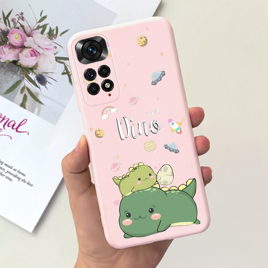 Для Xiaomi Redmi Note 11 4G Чехол Мягкий Жидкий Силикон Милый Кот Прекрасный Бампер Fundas Для Xiaomi Redmi Note 11 Pro Note11s 4G 5G