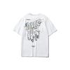 Li-Ning X Disney T-Shirts Unisex White Crew Neck Moderate Straight Fit AHSR546-1