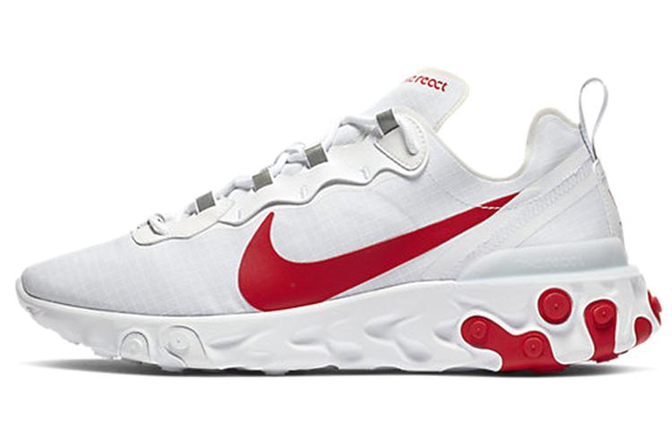 Nike React Element 55 Белый Красный BQ6167-102