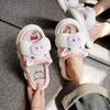 Women's and Men's Cute Silent Indoor Non-slip Cotton Linen Slippers: Four-Season Sweat-absorbent Comfort