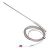 K Type Thermocouple Stainless Steel Thermocouples Probe for Temperature Measurement 200mm 3 Meters