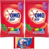 Omo Комплект: Осветляющий стиральный порошок и мыло
