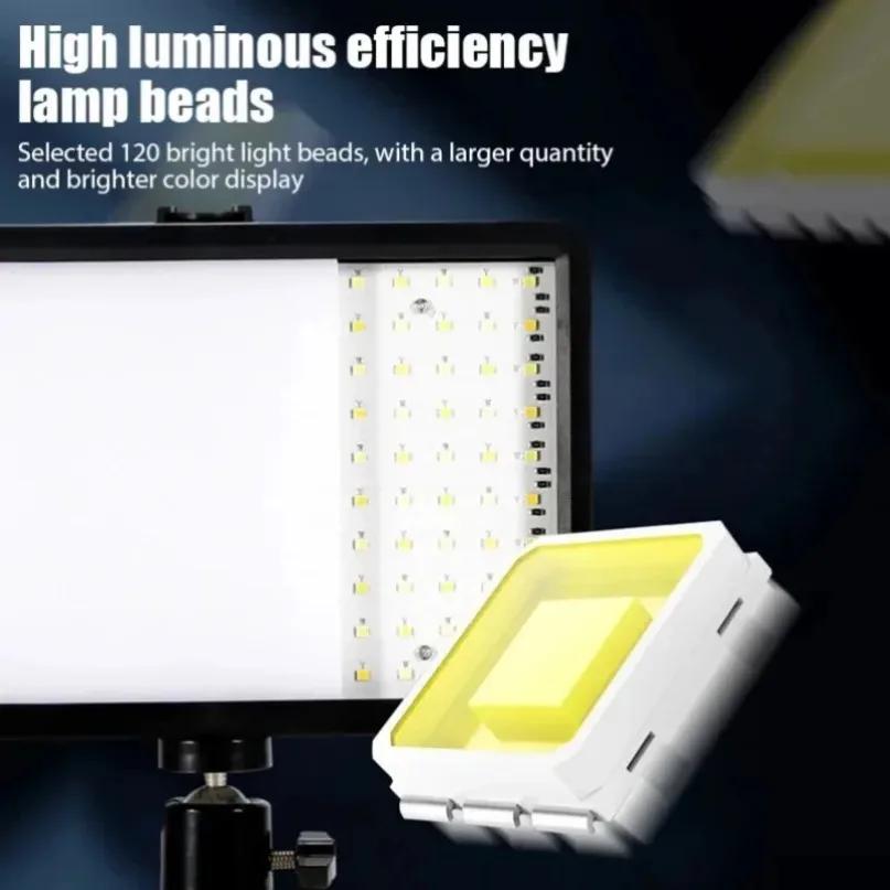 Mini Vlog LED Live Broadcast Fill Light Selfie Fill Lamps Photography Professional Small Desk Lighting Spotlight 4 ColorComes