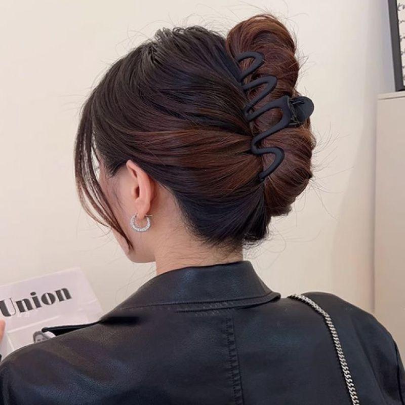 Модные красочные волнистые заколки для волос для женщин и девочек, корейские милые простые нерегулярные заколки для волос, головные уборы, аксессуары для волос