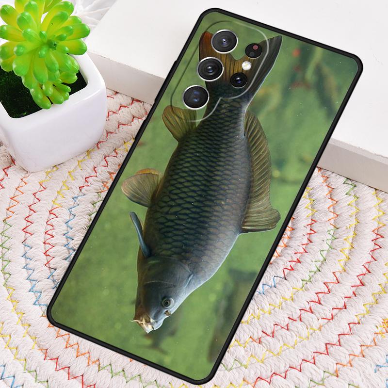 КАРП РЫБА РЫБАЛКА мягкий чехол для телефона для Samsung Galaxy note 10 pro S26 Ultra S23 S24 FE S25 S21 S22 PLUS ударопрочный