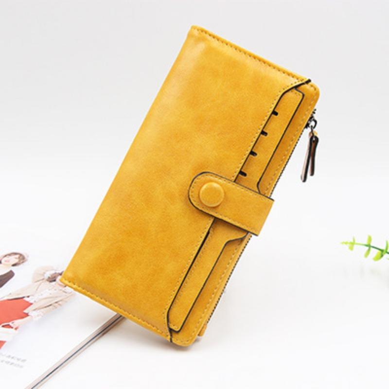 Кошелек женский длинный стиль большой емкости женская сумка складной кошелек