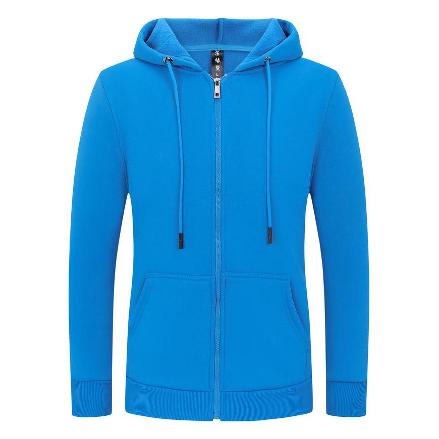 Autumn and Winter Fleece Hooded Long Sleeved Sweatshirt,Couple Tshirt, Casual and Comfortable, Solid Color, Versatile, Unisex, Thick and Warm