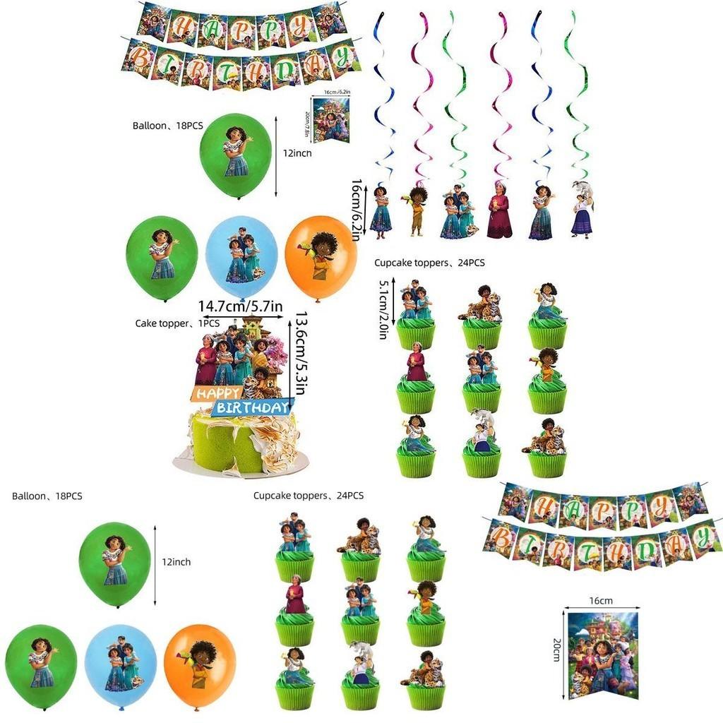 Набор для вечеринки Энканто Мадригаль Доступный и Высококачественный