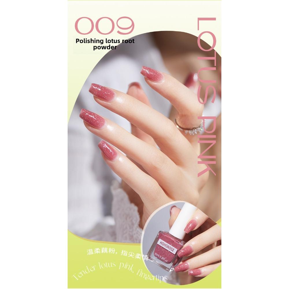 Лак для ногтей Fine Flash Aurora Foot, белый летом, без выпечки, быстросохнущий и долговечный, отслаивающийся лак для ногтей, базовое масло, яркое масло