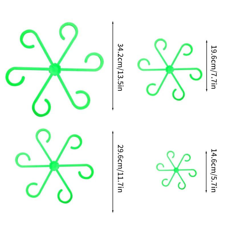 4 шт. многоразовая складная рама для стеблей растений садовые инструменты без колышков решетка для поддержки стеблей растений опора для веток органайзер для стеблей