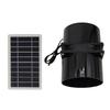 Solar Powered Exhaust Fan Ventilation Kit for Pet House Chicken Coop and Greenhouse Energy Efficient Cooling Solution