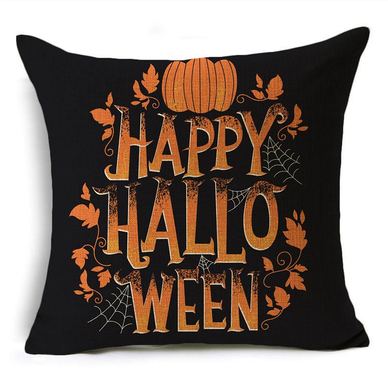 New Halloween Series Pillow Cover Festive Atmosphere Home Sofa Cushion Cover 40*40cm/45*45cm/50*50cm