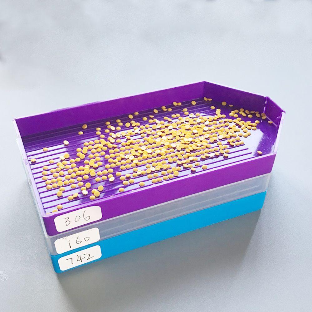 Аксессуары для вышивки, большая емкость, может открыть лоток для инструментов для алмазной живописи, пластина для дрели, пластиковая пластина