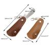 Japan and South Korea Metal Leather Shoehorn Portable Unisex Shoe Lifter